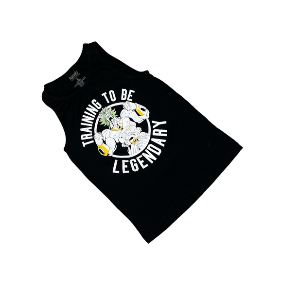 Dragon Ball Z (BROLY GREEN HAIR SUPER SAIYAN), black tank top - Picture 3 of 5